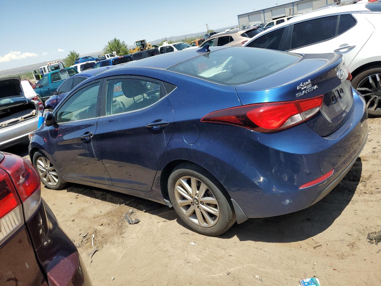 5NPDH4AE3FH591593 2015 HYUNDAI ELANTRA - Image 2