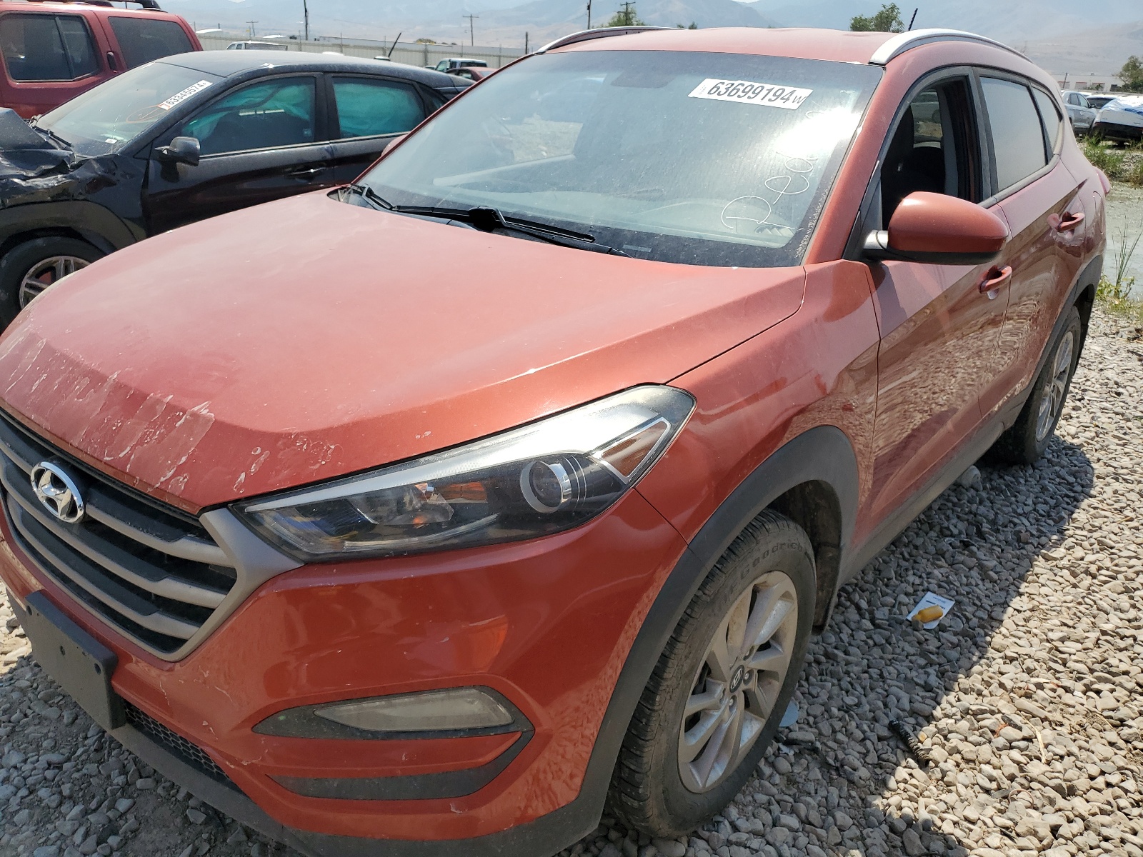 2016 Hyundai Tucson Limited vin: KM8J3CA45GU158069