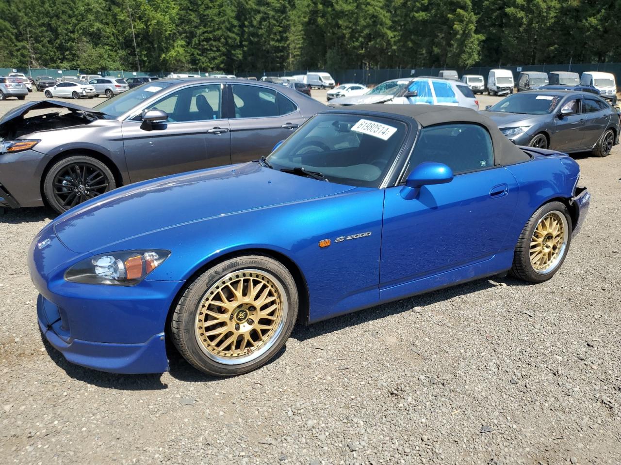 2006 Honda S2000 VIN: JHMAP21436S003709 Lot: 61980514