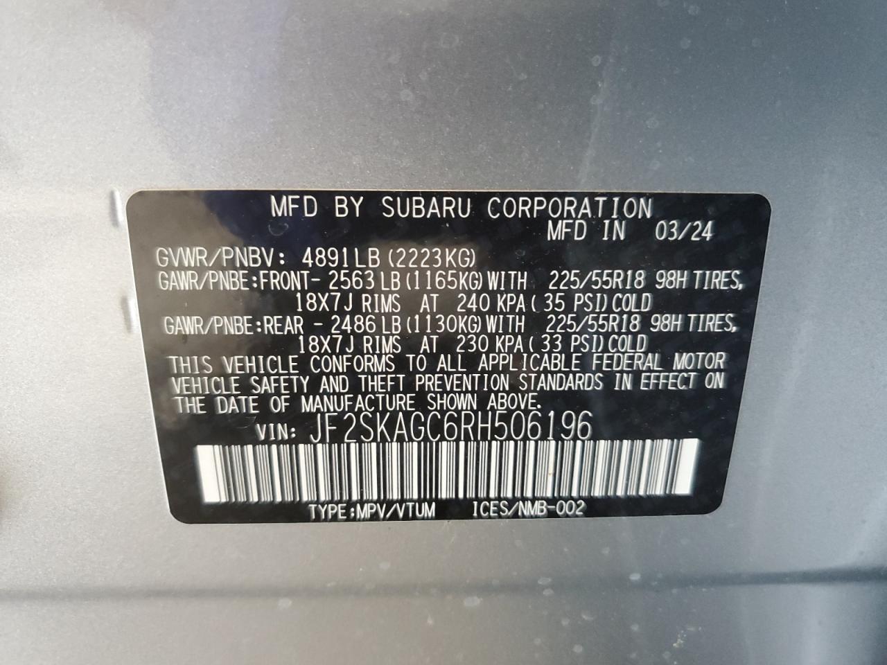 2024 Subaru Forester - Image 13
