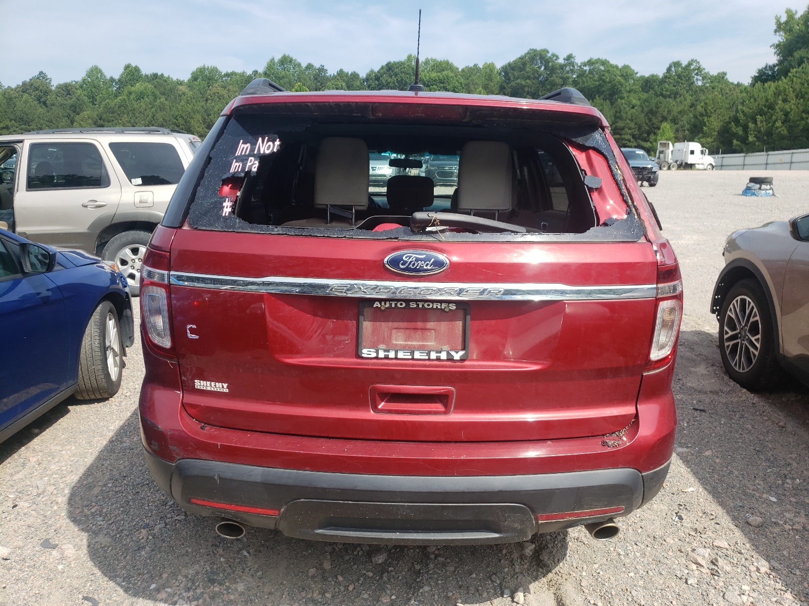 1FM5K7B80EGA47809 2014 Ford Explorer