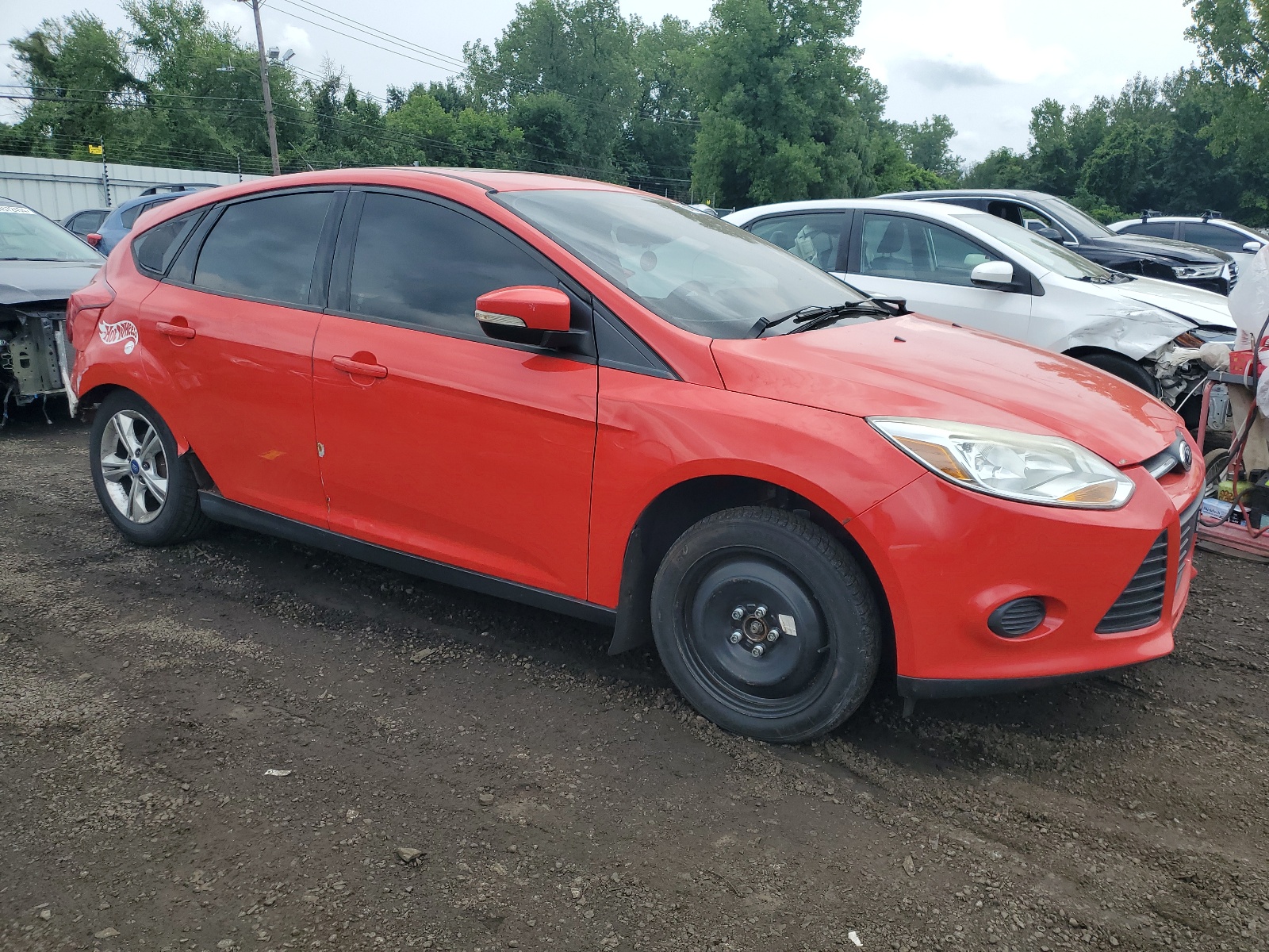 2014 Ford Focus Se vin: 1FADP3K24EL120909