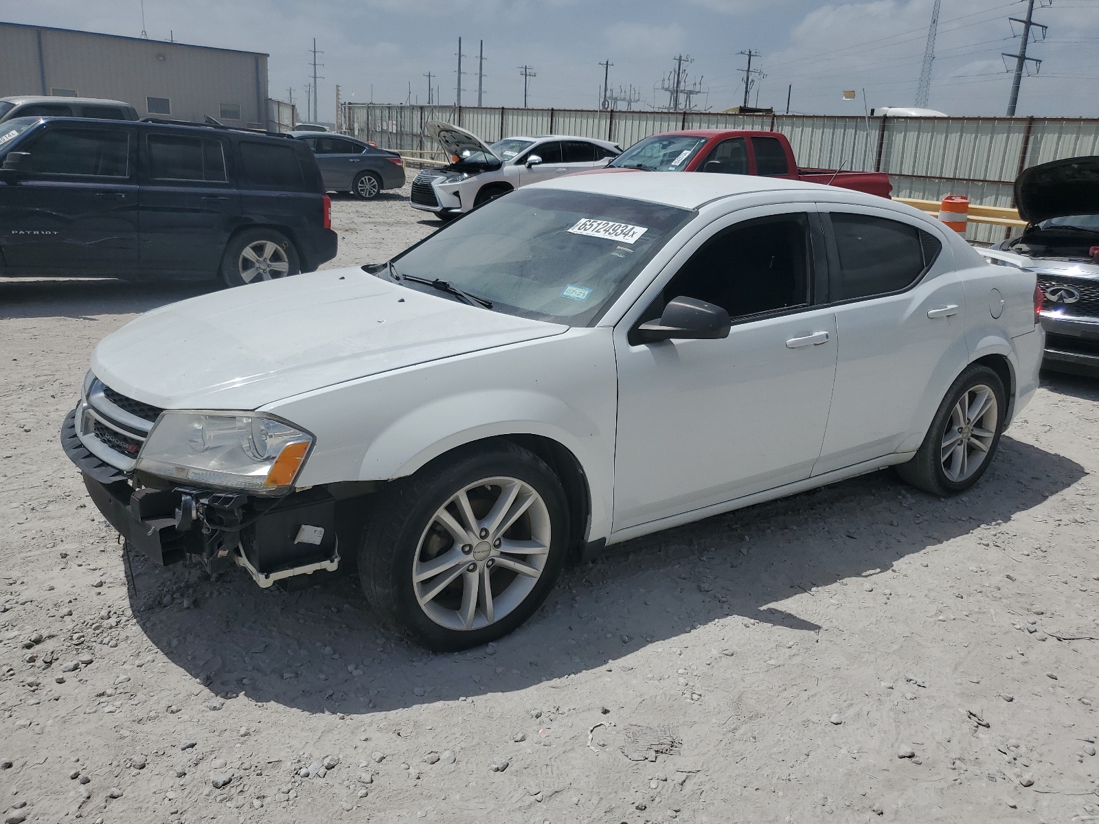 2014 Dodge Avenger Se vin: 1C3CDZAB0EN154356