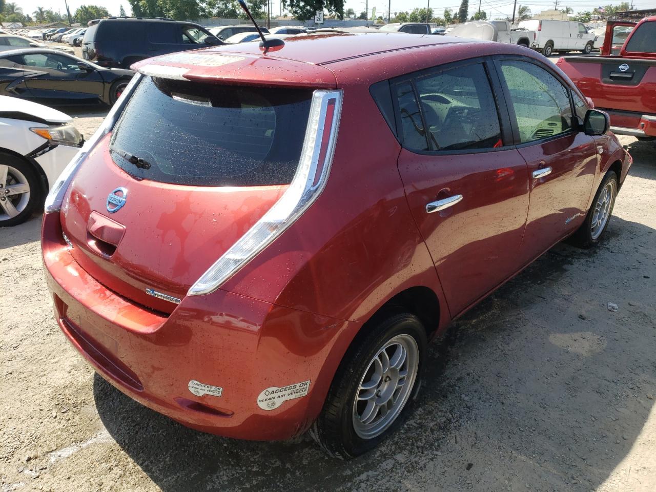 2011 Nissan Leaf Sv VIN: JN1AZ0CP5BT002382 Lot: 65072084