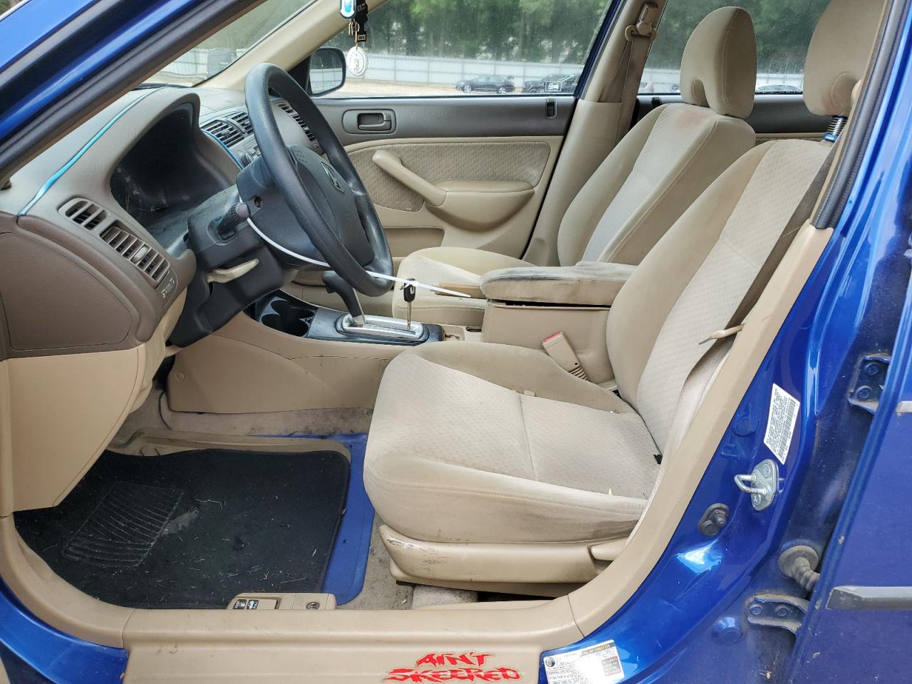 2004 Honda Civic Dx Vp VIN: 1HGES16374L016564 Lot: 65244764