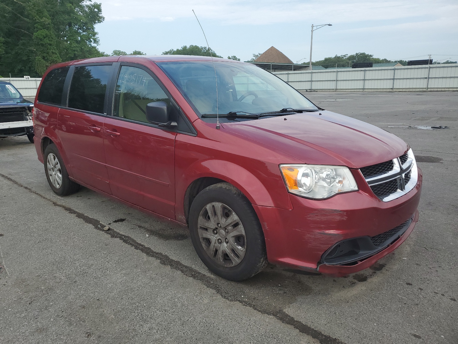 2C4RDGBG7ER130353 2014 Dodge Grand Caravan Se