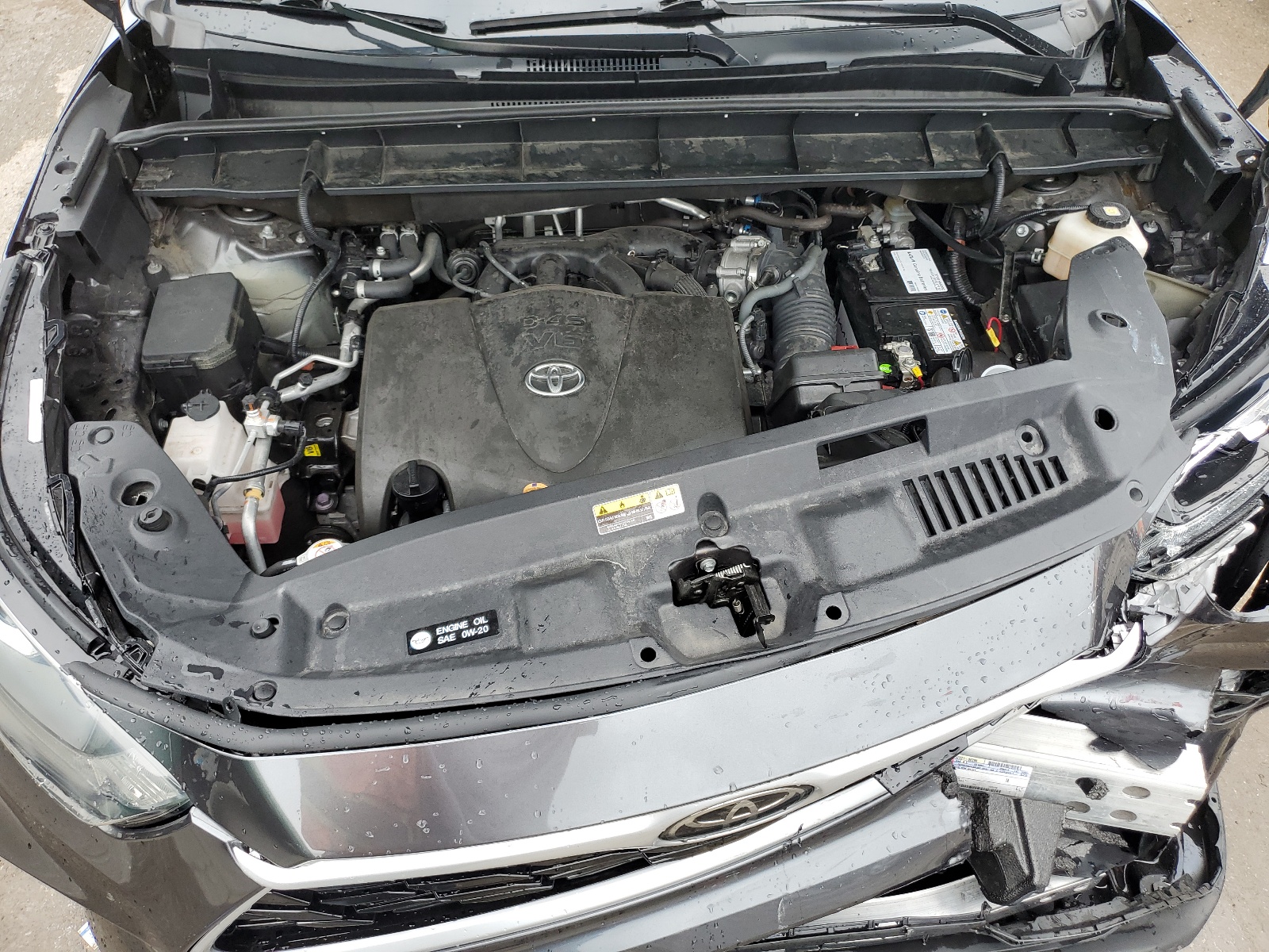 5TDGZRAH6MS077830 2021 Toyota Highlander Xle