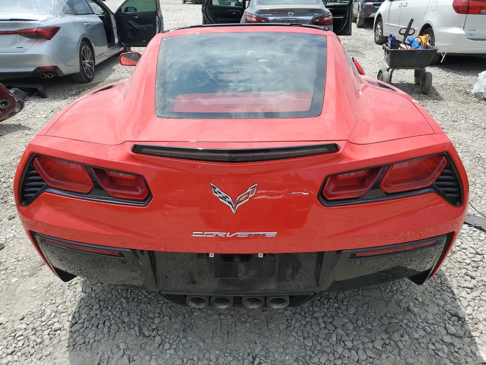 1G1YB2D70H5109758 2017 Chevrolet Corvette Stingray 1Lt