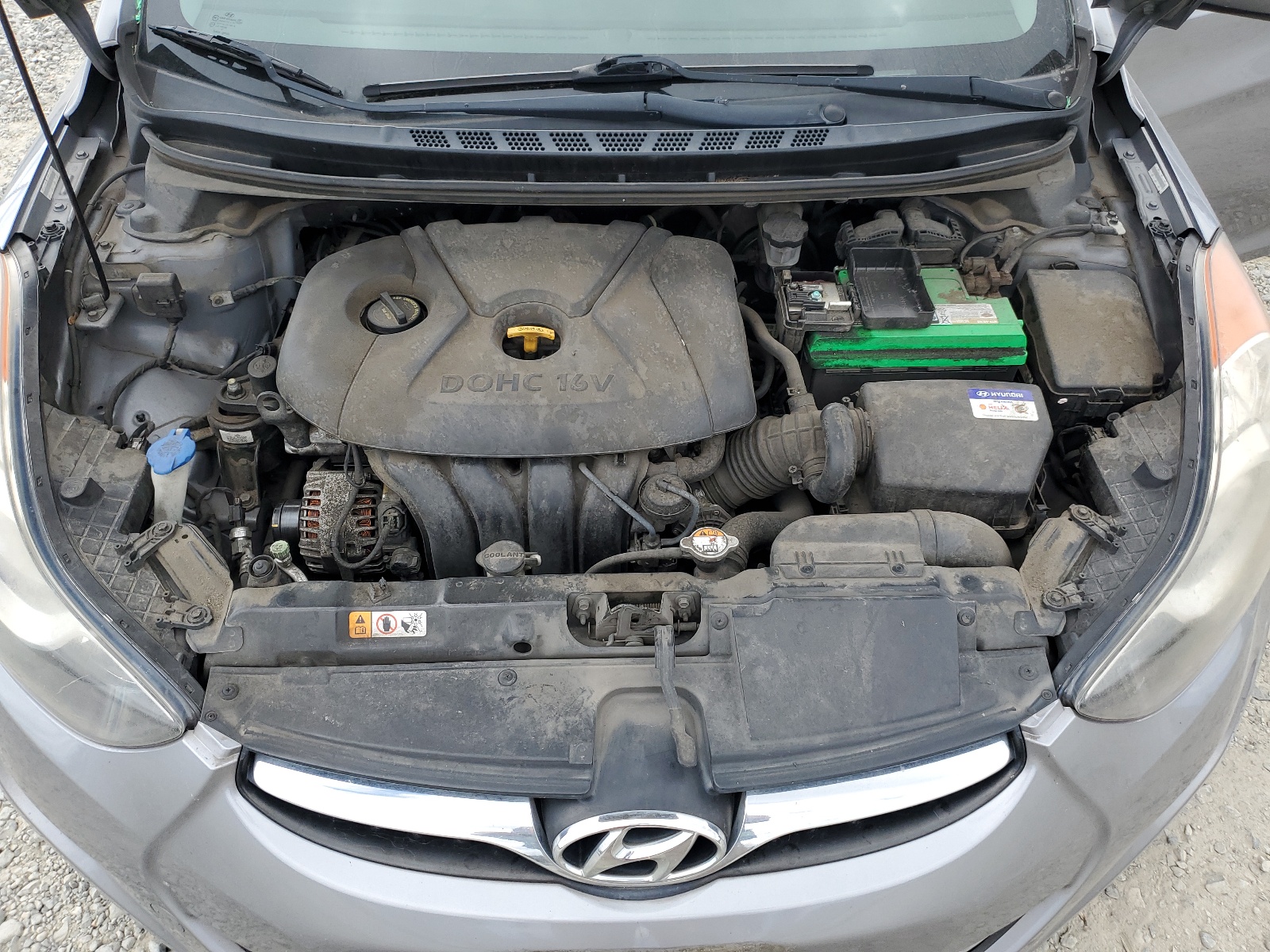 KMHDH4AE6DU687166 2013 Hyundai Elantra Gls