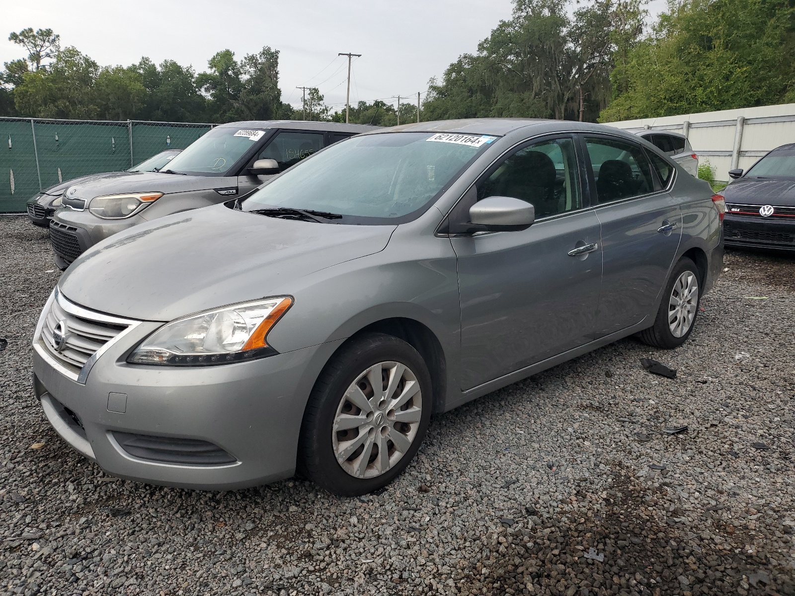 2014 Nissan Sentra S vin: 3N1AB7AP1EY248342