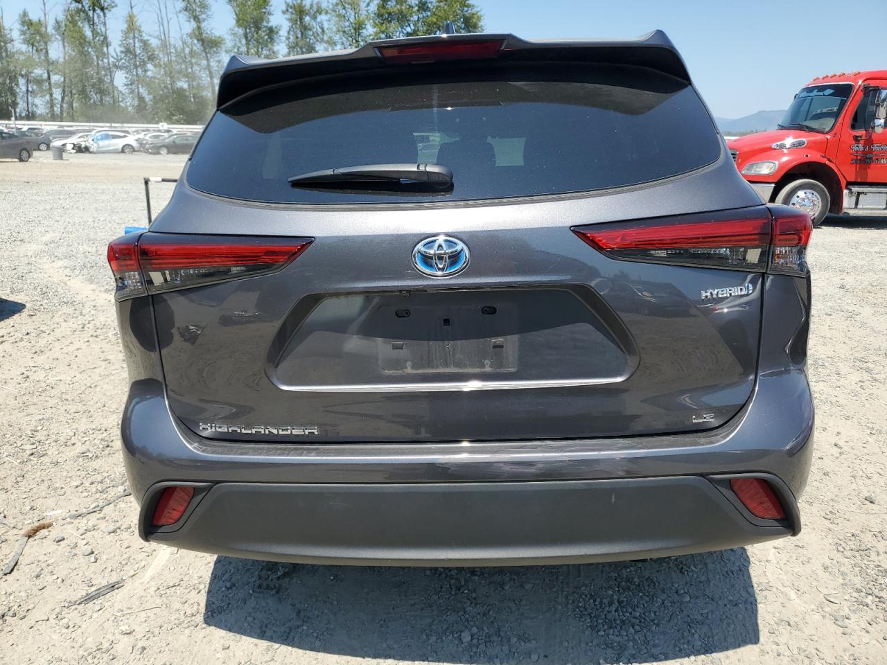 2021 Toyota Highlander Hybrid Le VIN: 5TDBBRCH9MS536523 Lot: 63659964