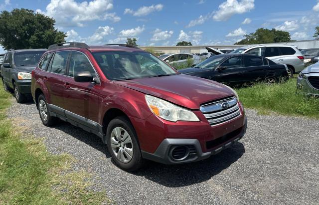 Паркетники SUBARU OUTBACK 2013 Червоний