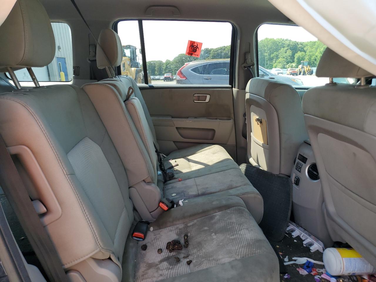 2012 Honda Pilot Lx VIN: 5FNYF4H26CB057873 Lot: 63045604