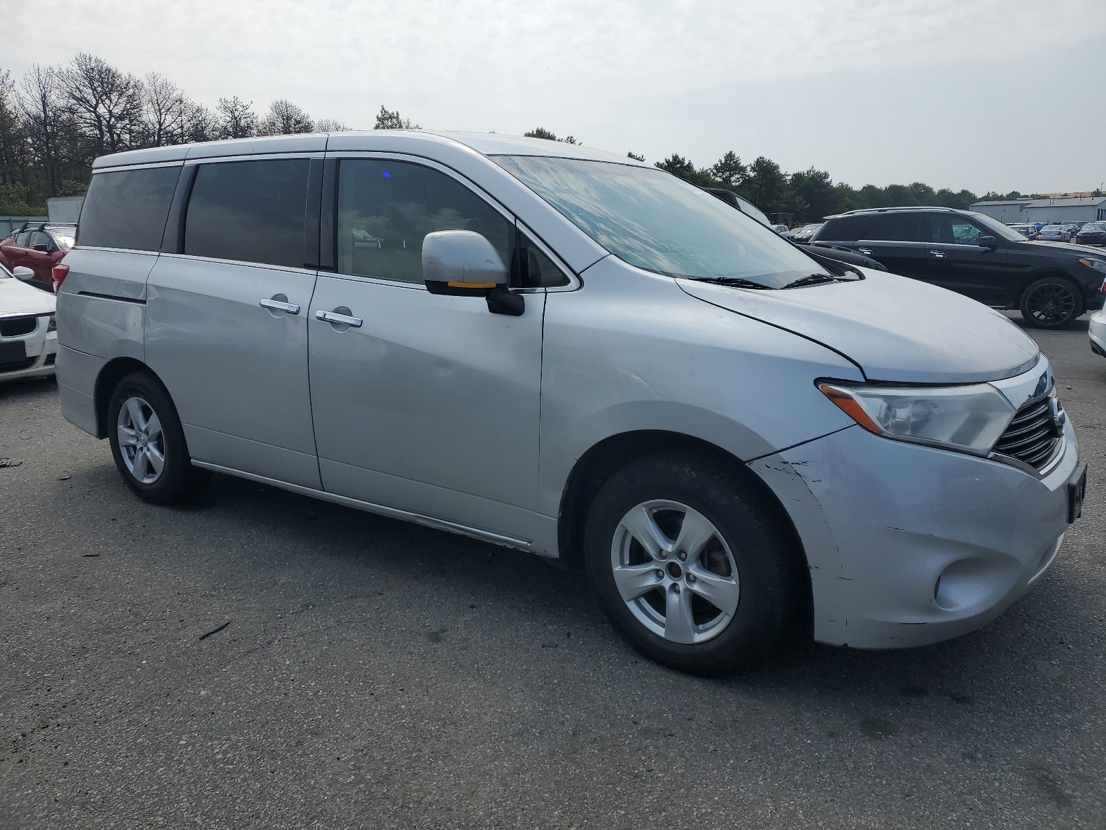 2015 Nissan Quest S vin: JN8AE2KP2F9130608