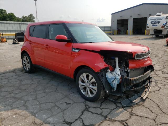  KIA SOUL 2016 Червоний