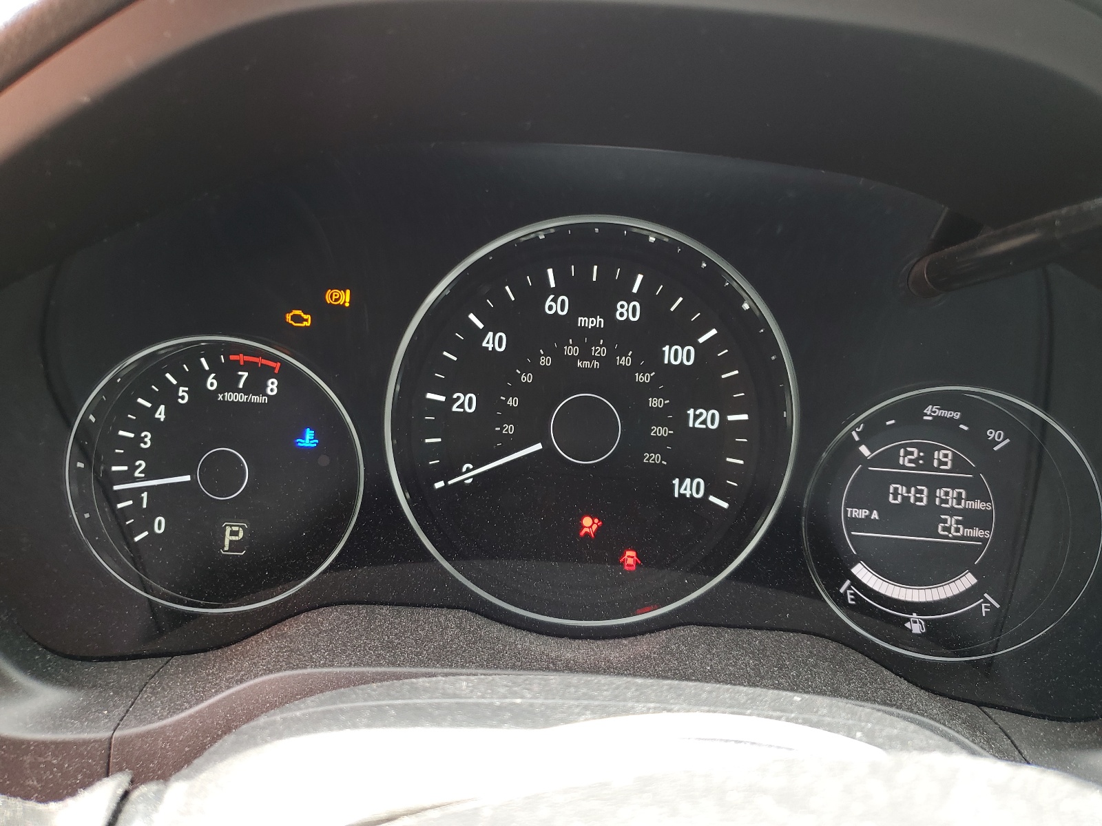 3CZRU6H30GM736273 2016 Honda Hr-V Lx