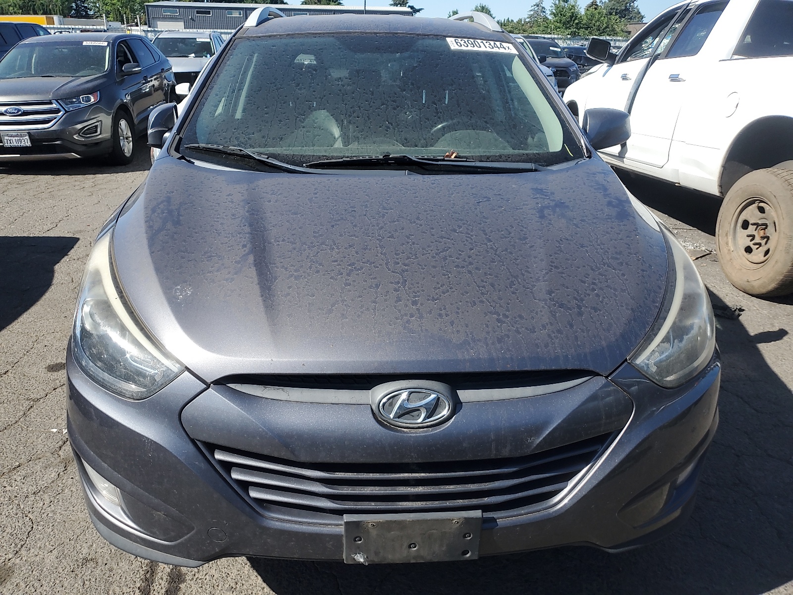 2014 Hyundai Tucson Gls vin: KM8JUCAG2EU808108