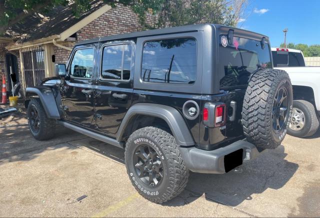  JEEP WRANGLER 2022 Чорний