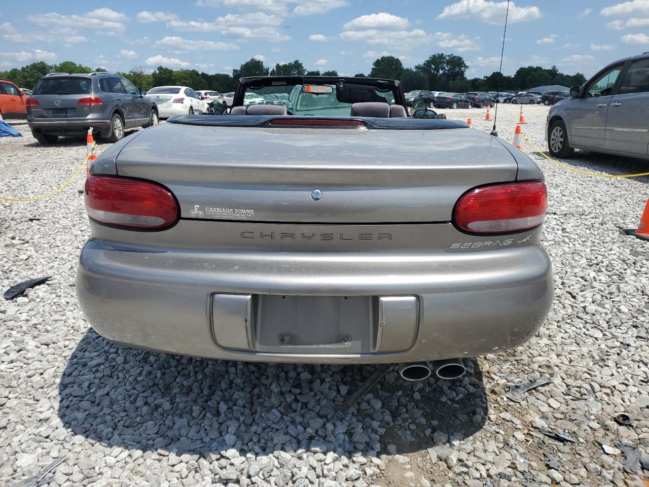 1999 Chrysler Sebring Jx VIN: 3C3EL45H4XT598534 Lot: 57179924