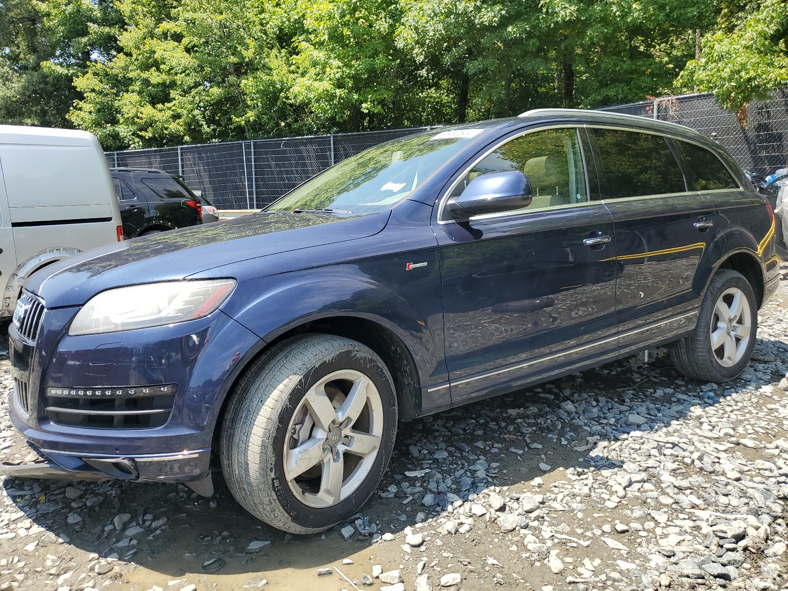 2014 Audi Q7 Premium Plus vin: WA1LGAFE8ED002770