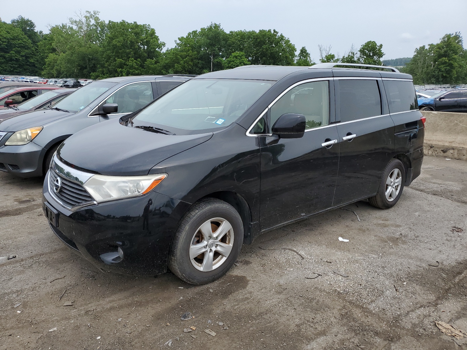 2014 Nissan Quest S vin: JN8AE2KP2E9104816