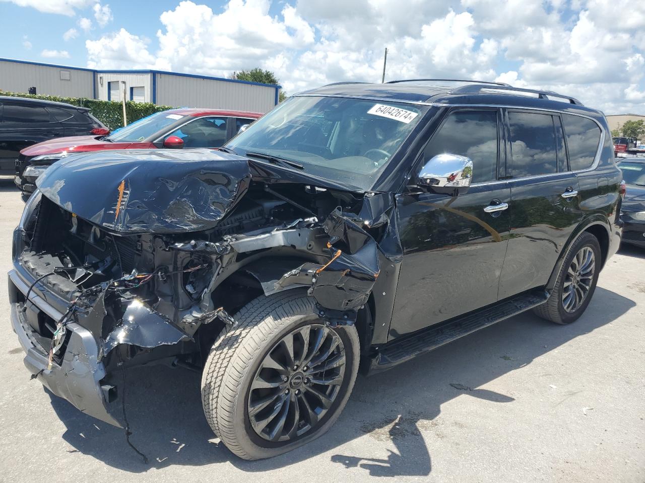 2023 Nissan Armada Platinum VIN: JN8AY2CD8P9692283 Lot: 64042674
