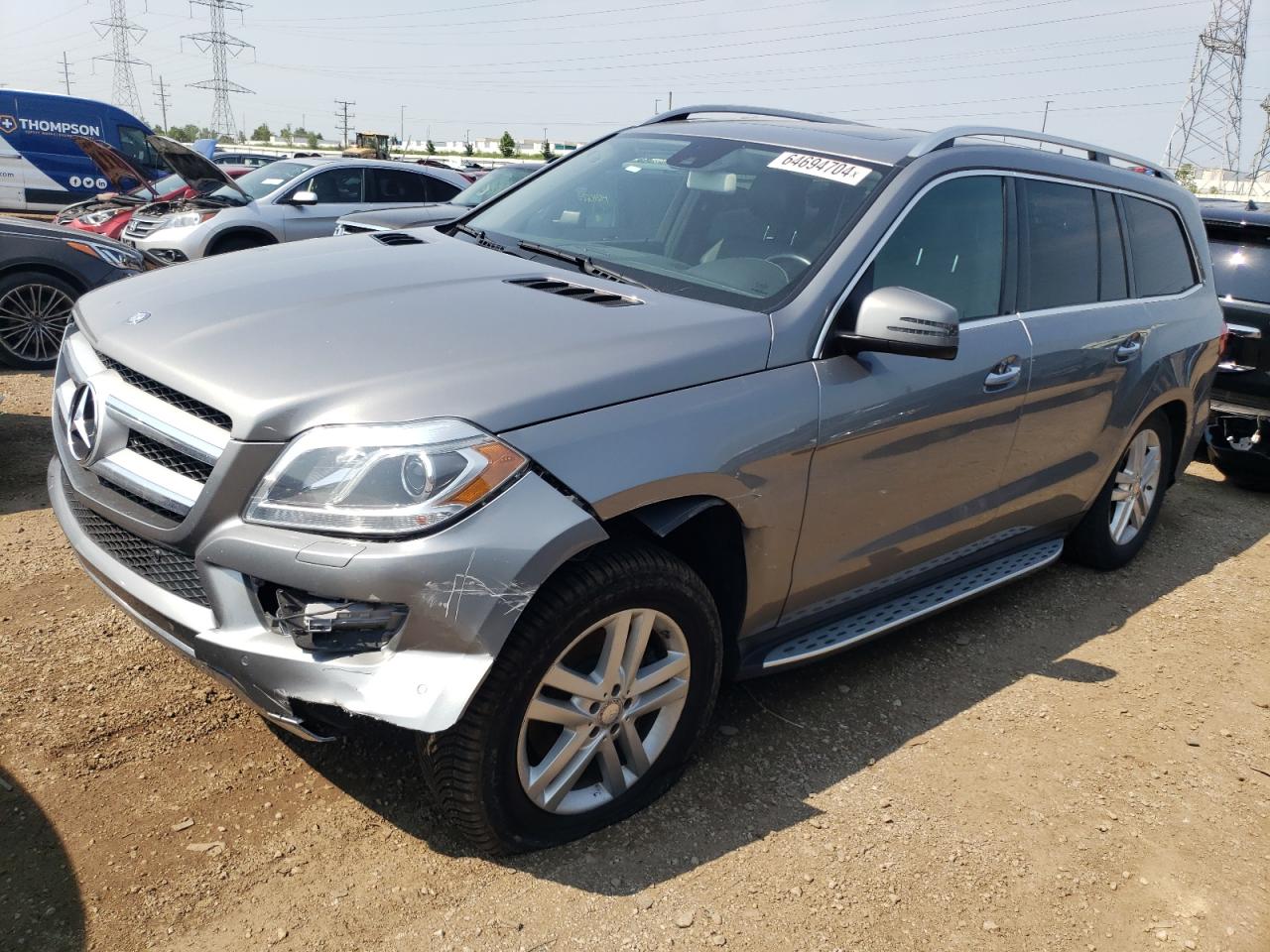 VIN 4JGDF2EE1FA579630 2015 MERCEDES-BENZ GL-CLASS no.1