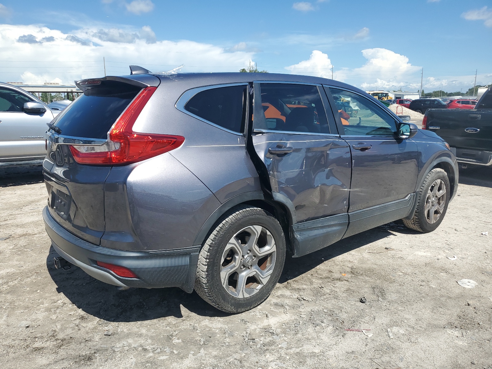 7FARW1H86JE019844 2018 Honda Cr-V Exl