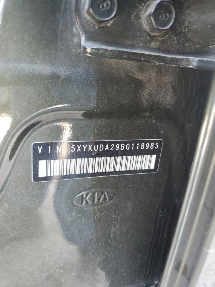 2011 Kia Sorento Ex VIN: 5XYKUDA29BG118985 Lot: 61659944