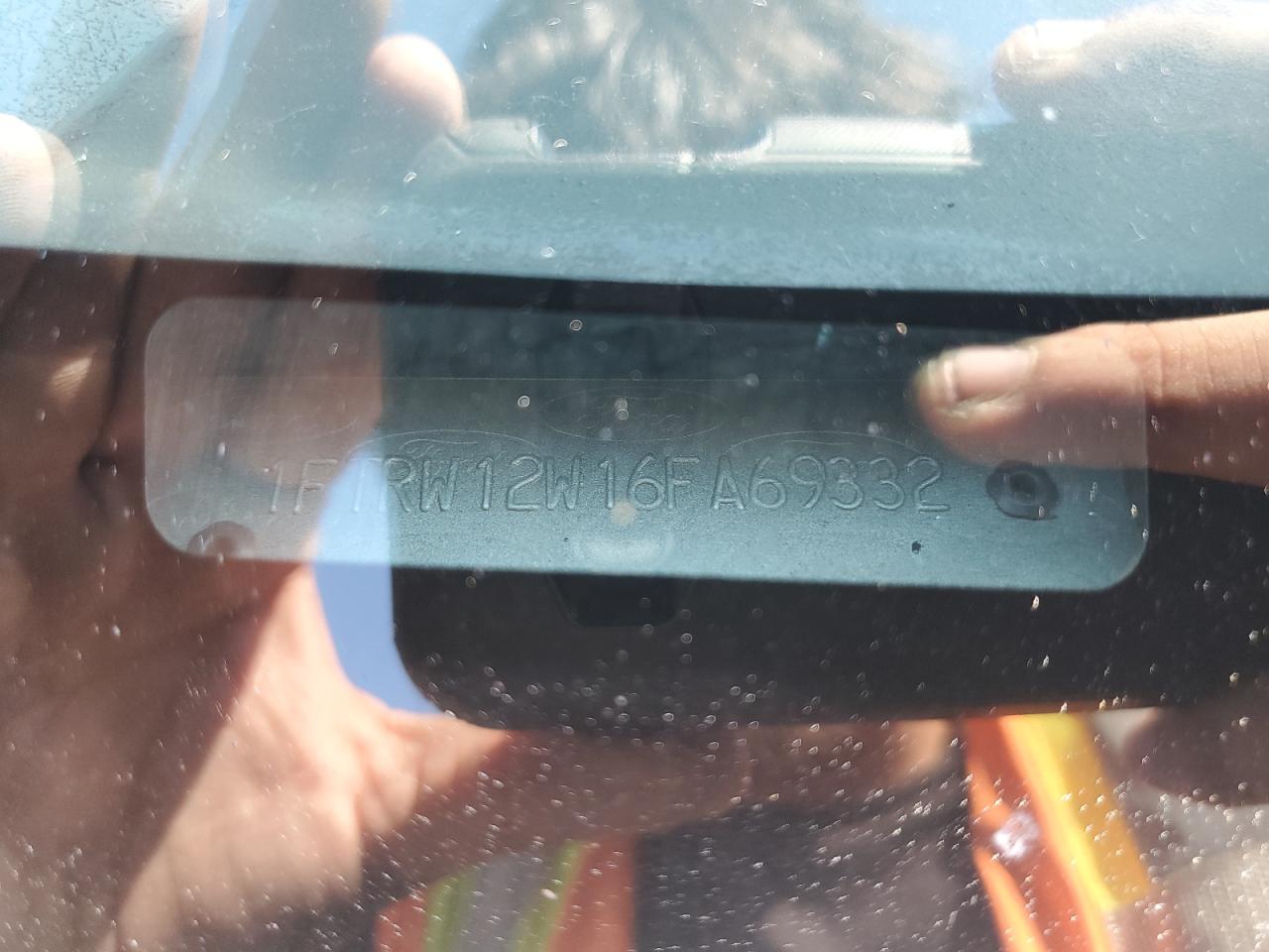 2006 Ford F150 Supercrew VIN: 1FTRW12W16FA69332 Lot: 61438344