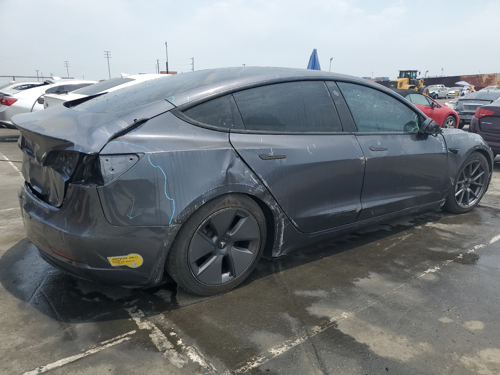 5YJ3E1EA5MF053077 2021 Tesla Model 3