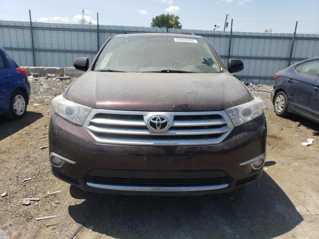  TOYOTA HIGHLANDER 2012 Червоний