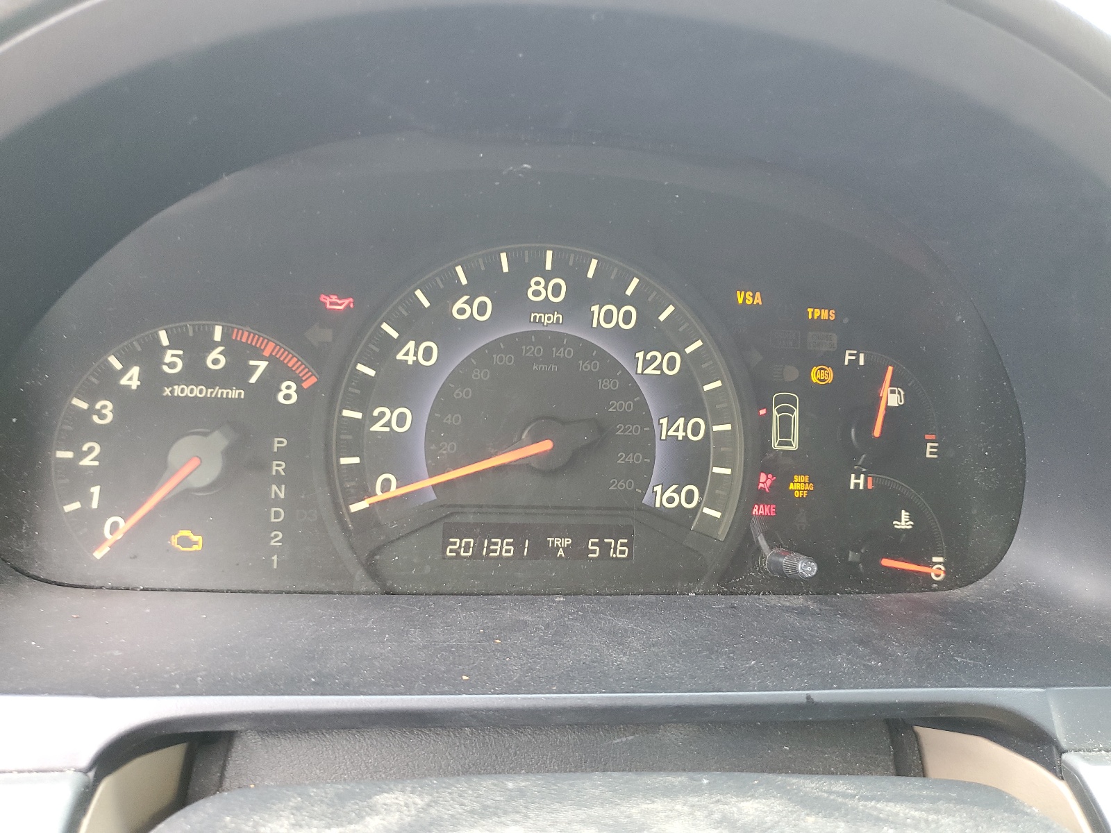 5FNRL38777B065571 2007 Honda Odyssey Exl