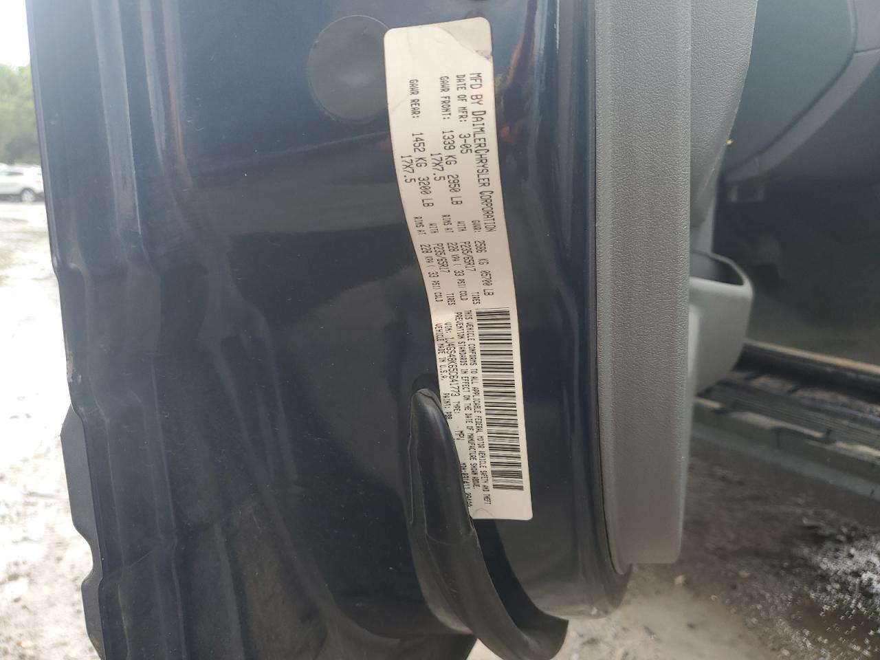 2005 Jeep Grand Cherokee Laredo VIN: 1J4GS48K65C641773 Lot: 63854874