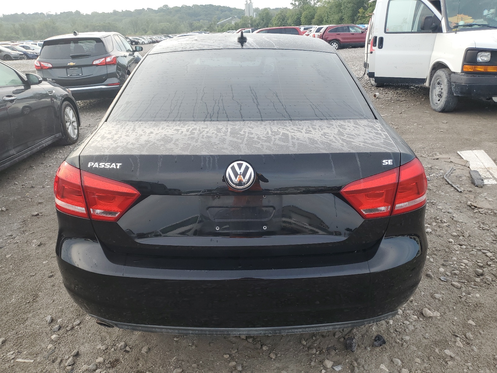 2013 Volkswagen Passat Se vin: 1VWBH7A37DC103954