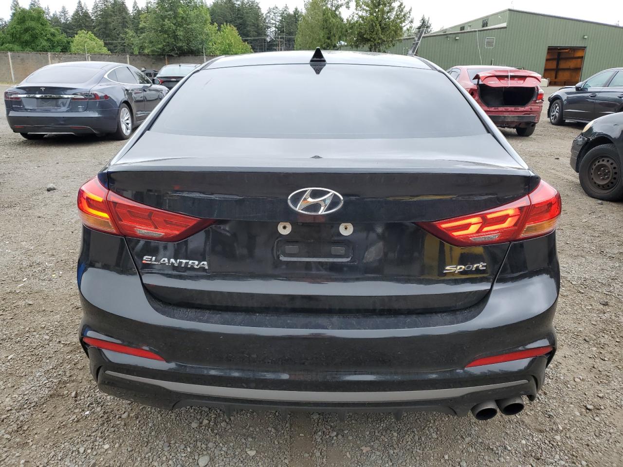 2018 Hyundai Elantra Sport VIN: KMHD04LB2JU454102 Lot: 61451054