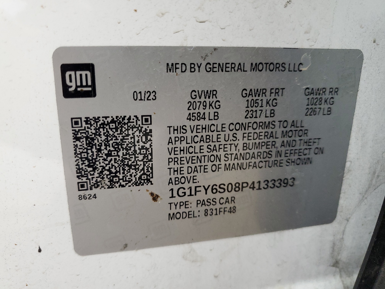 2023 Chevrolet Bolt Euv Lt vin: 1G1FY6S08P4133393