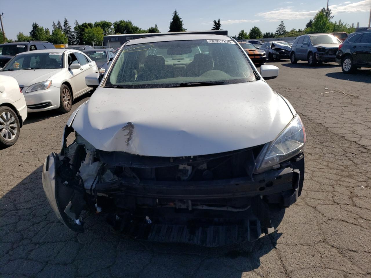 2013 Nissan Sentra S VIN: 3N1AB7AP1DL616532 Lot: 63821204