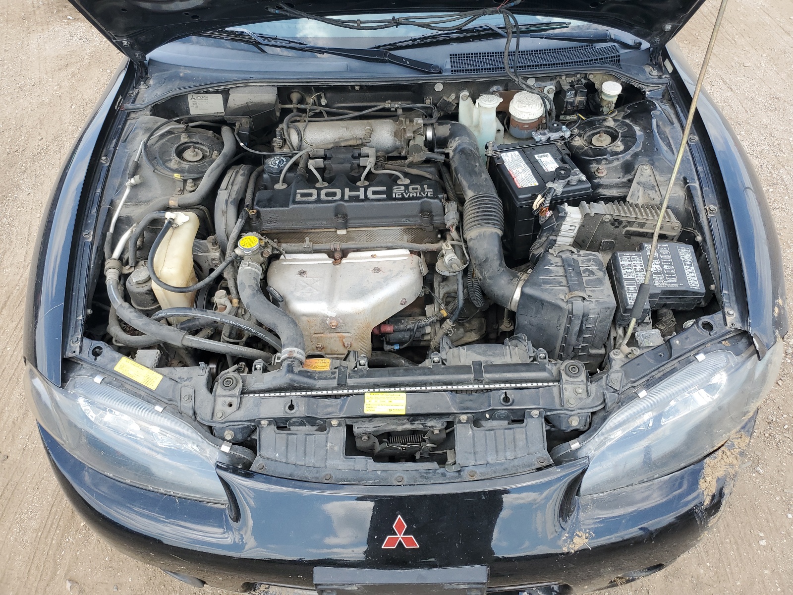 4A3AK44YXWE030833 1998 Mitsubishi Eclipse Gs