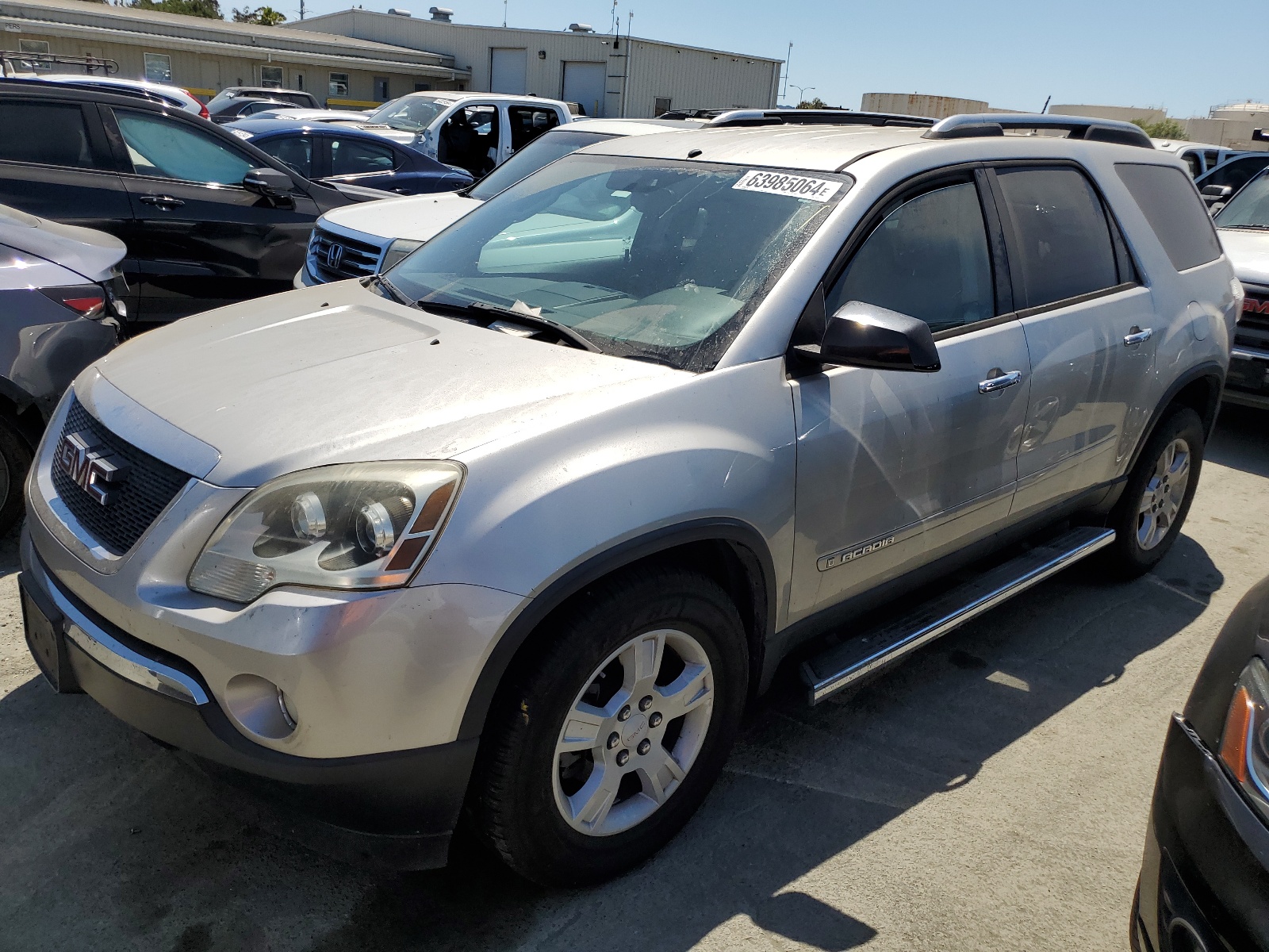 1GKER137X7J108502 2007 GMC Acadia Sle-1