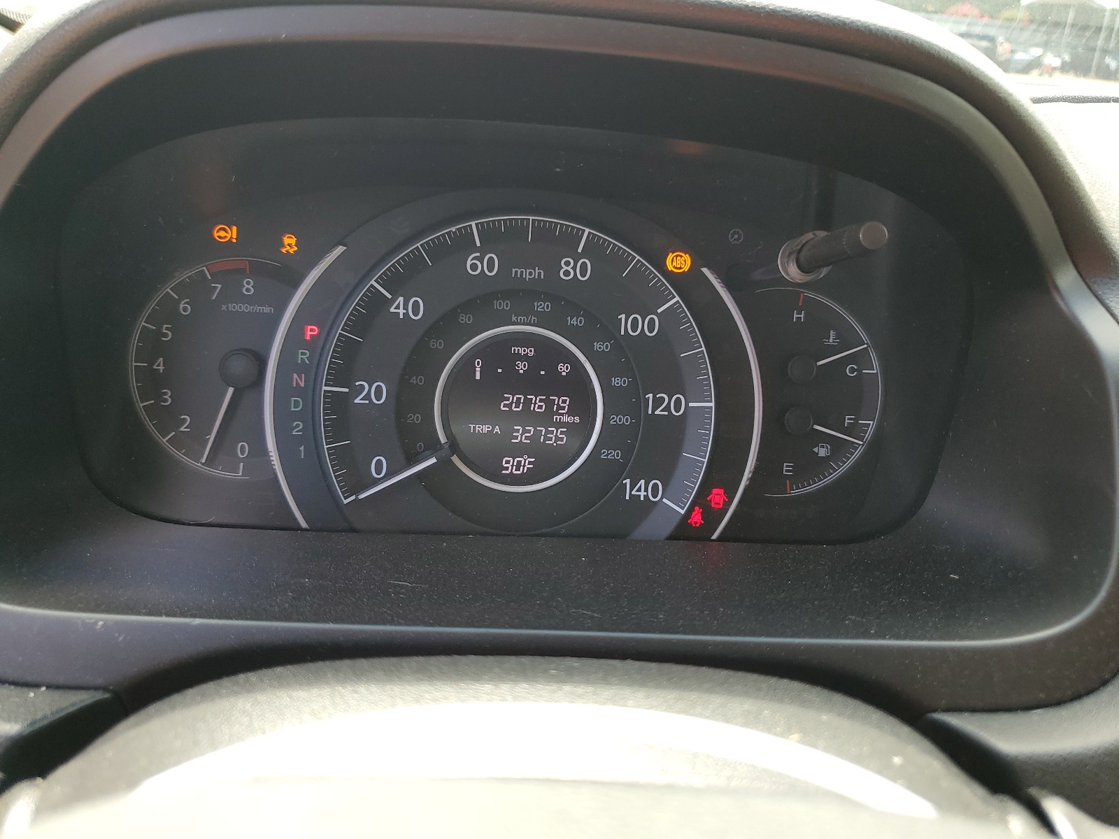 2HKRM4H73CH614259 2012 Honda Cr-V Exl