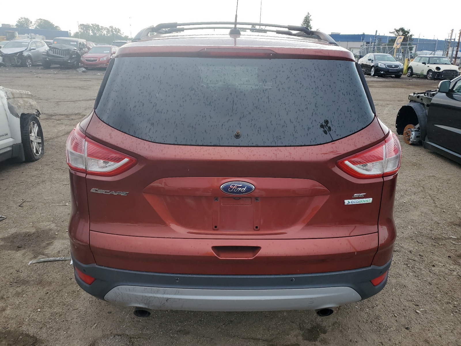 2014 Ford Escape Se vin: 1FMCU0GX8EUA00005