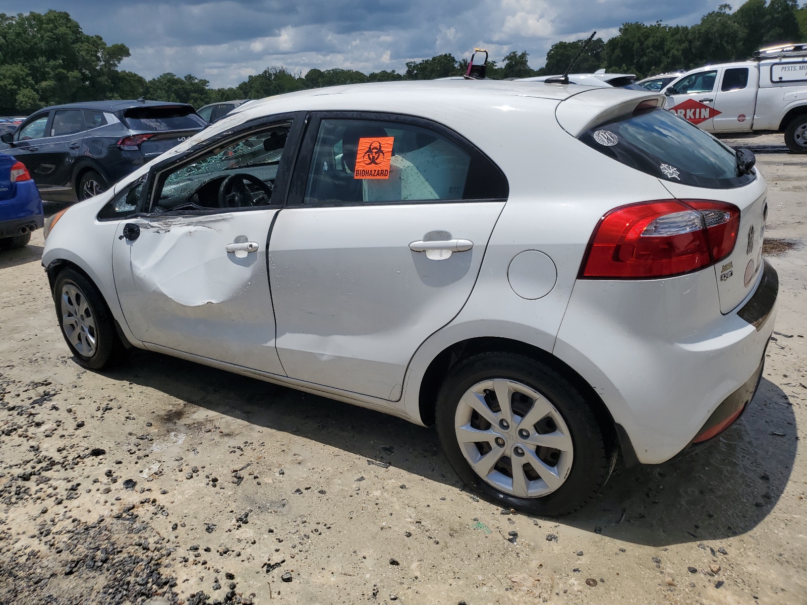 KNADM5A33E6346430 2014 Kia Rio Lx