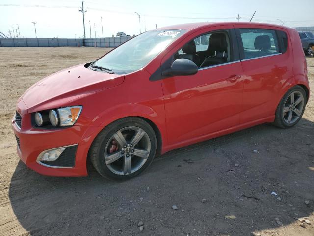  CHEVROLET SONIC 2015 Красный