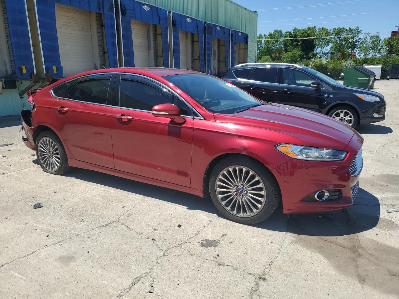 2013 Ford Fusion Titanium VIN: 3FA6P0K90DR112293 Lot: 61164544