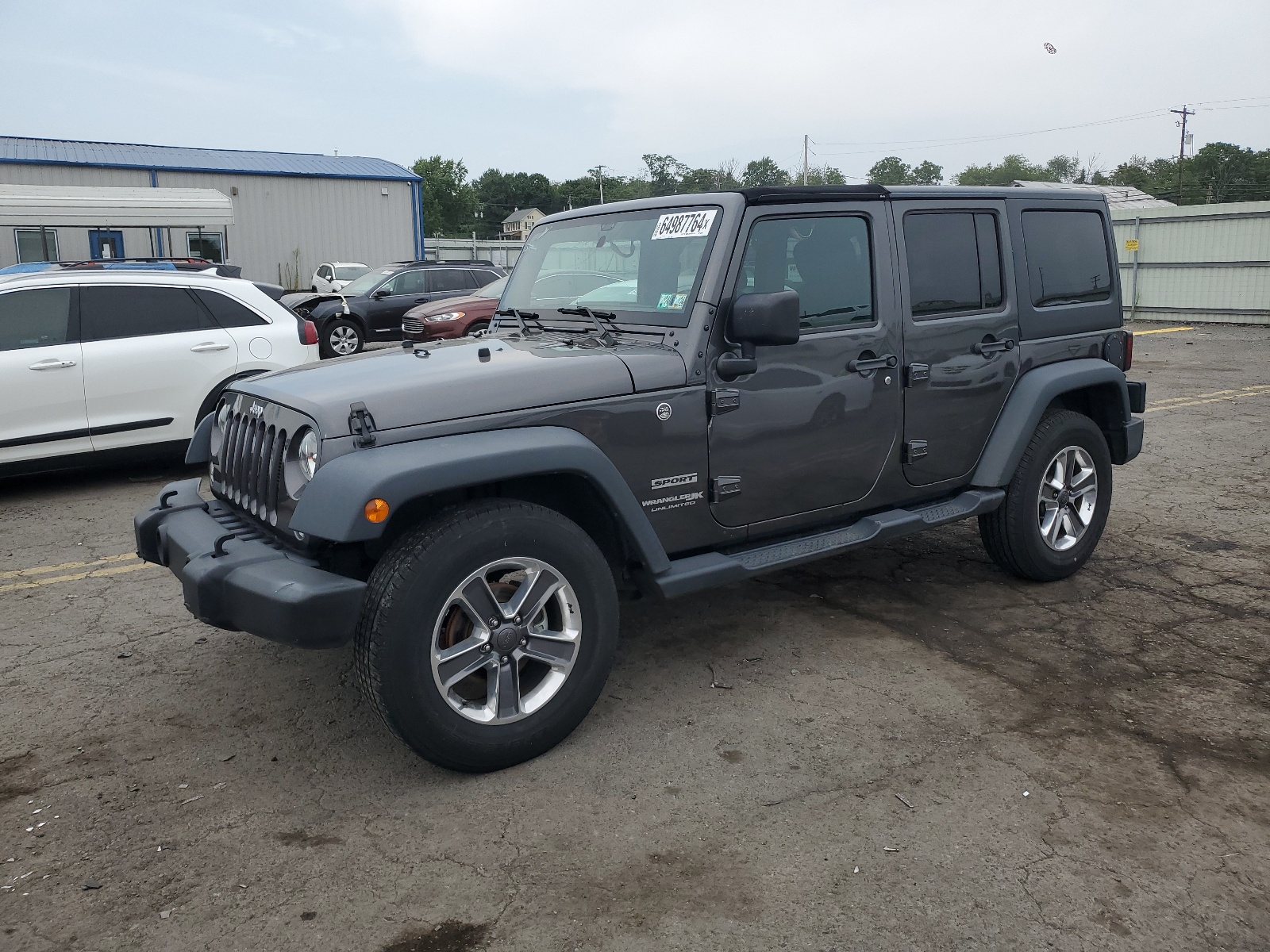 1C4BJWDG7JL822956 2018 Jeep Wrangler Unlimited Sport