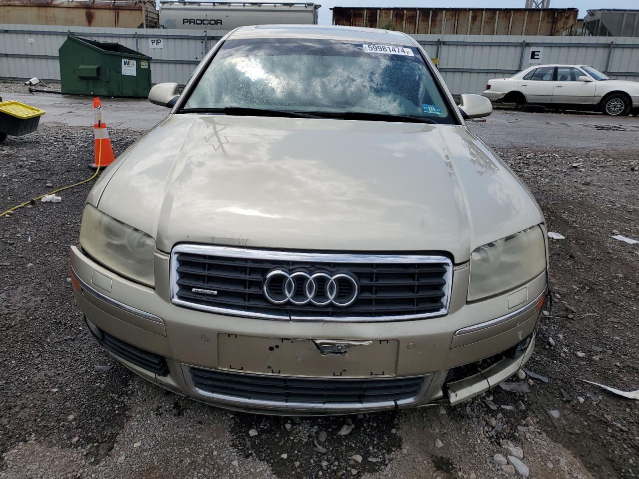 2005 Audi A8 L Quattro VIN: WAUML44E15N003471 Lot: 59981474