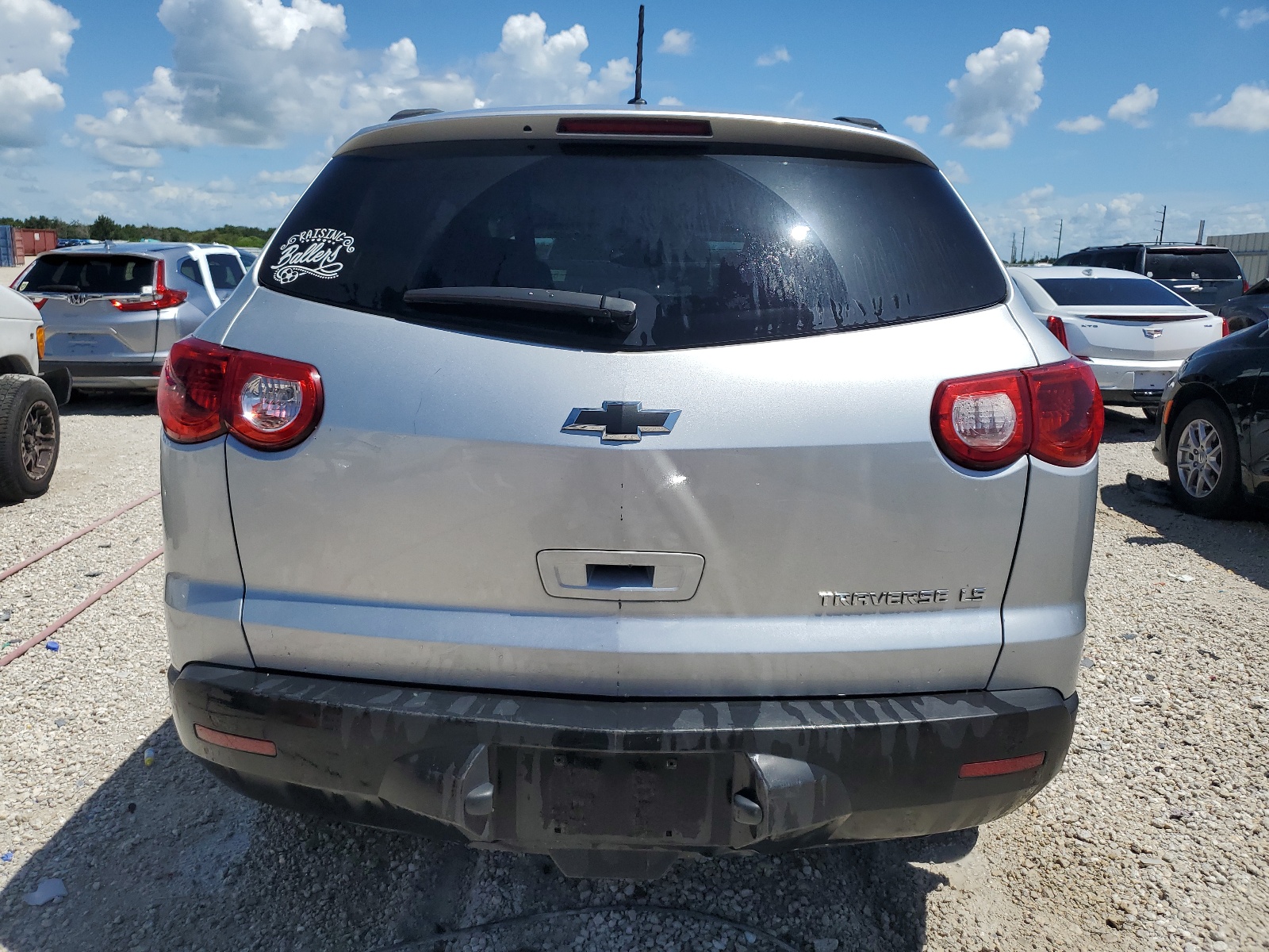 1GNKRFED1CJ346934 2012 Chevrolet Traverse Ls