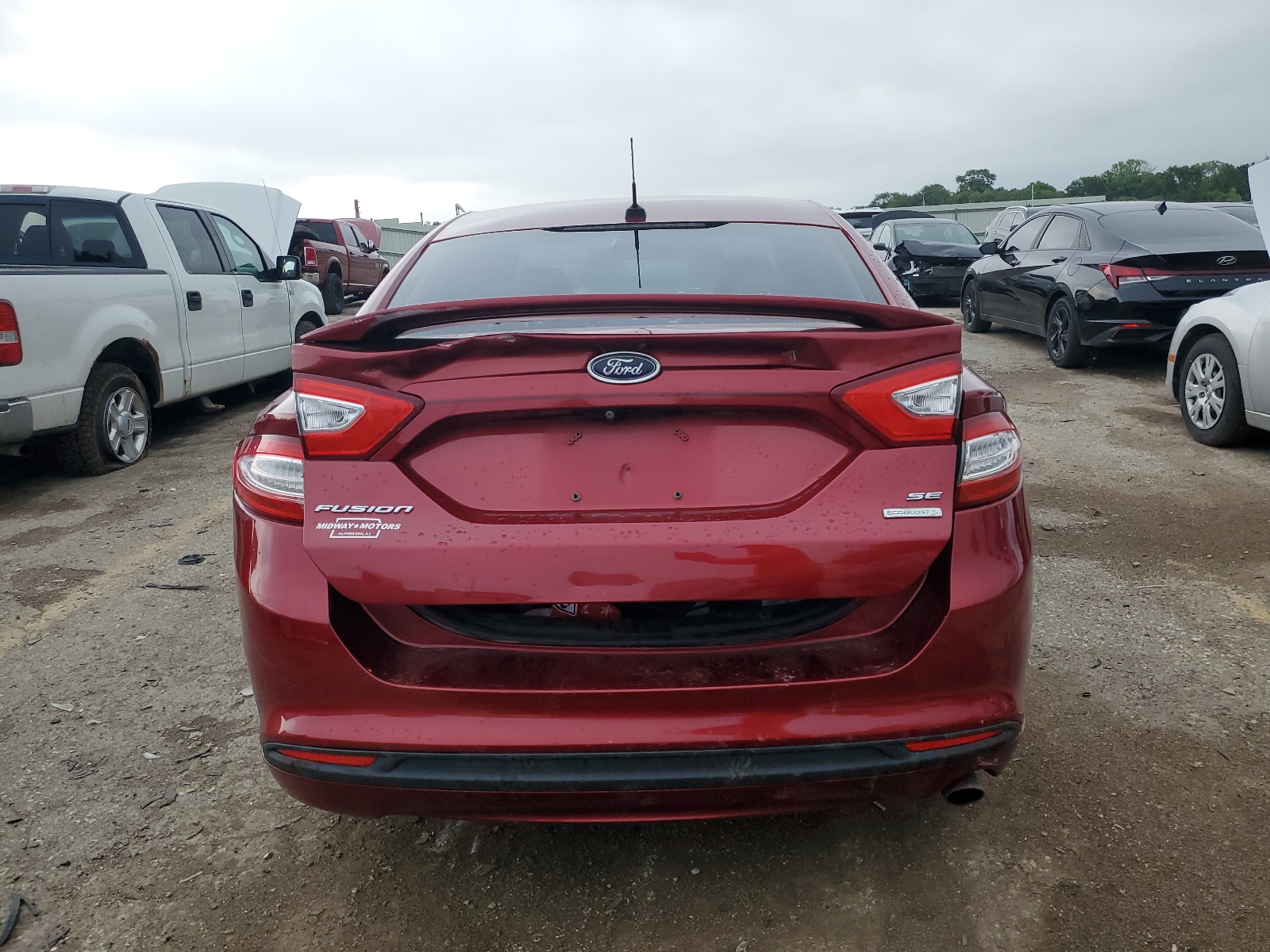 3FA6P0HD7ER176666 2014 Ford Fusion Se