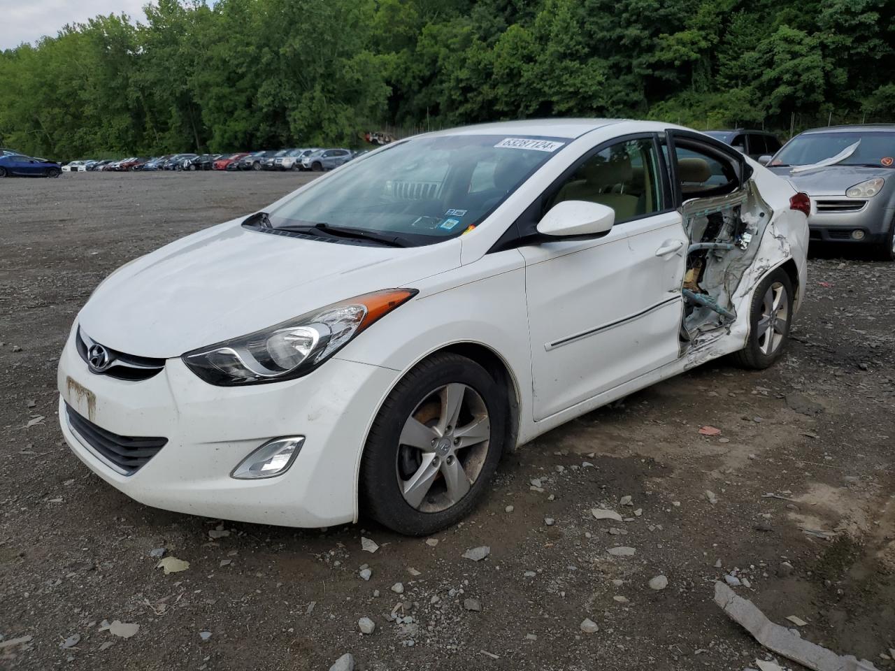 2013 Hyundai Elantra Gls VIN: 5NPDH4AE4DH230998 Lot: 63287124